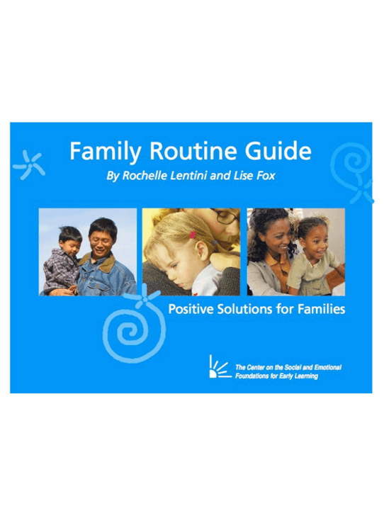 The Family Routine Guide (English) - CCR&R System